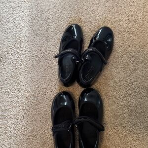 Classic Black tap Shoes 2 pair size 10,11